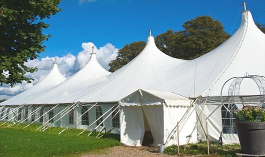 portable toilets arranged for a special event, providing quick and easy access for attendees in Dublin